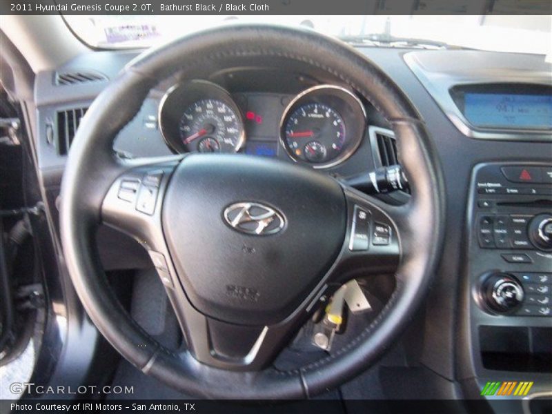 Bathurst Black / Black Cloth 2011 Hyundai Genesis Coupe 2.0T