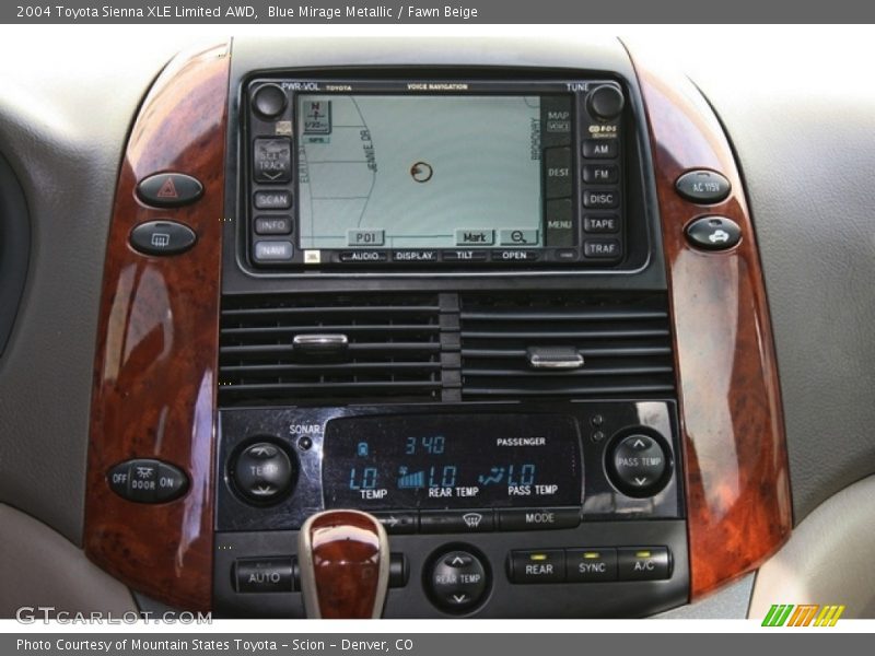 Blue Mirage Metallic / Fawn Beige 2004 Toyota Sienna XLE Limited AWD
