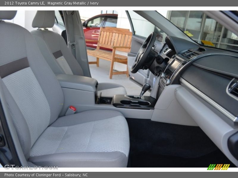 Magnetic Gray Metallic / Ivory 2012 Toyota Camry LE