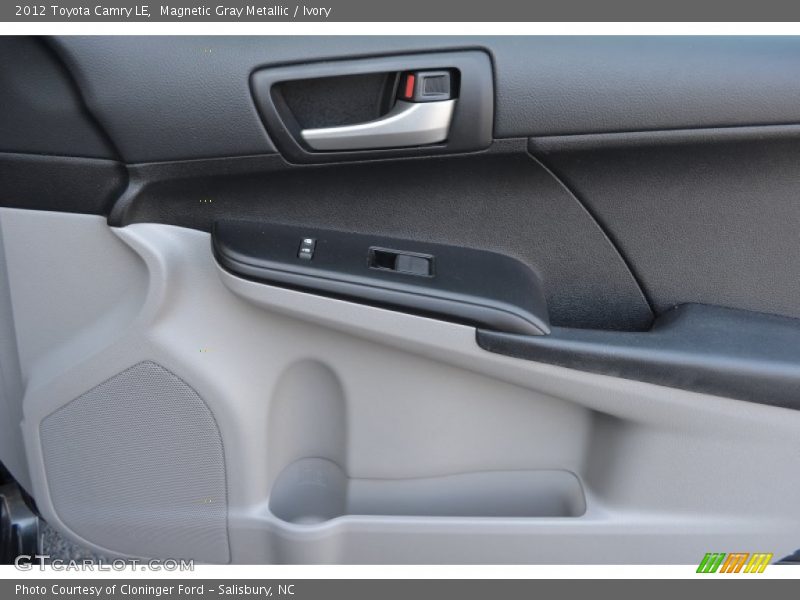 Magnetic Gray Metallic / Ivory 2012 Toyota Camry LE
