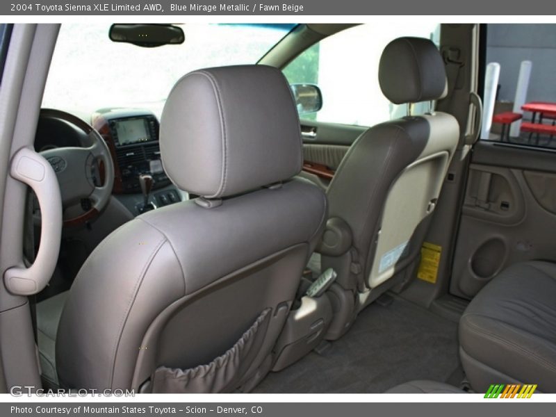 Blue Mirage Metallic / Fawn Beige 2004 Toyota Sienna XLE Limited AWD