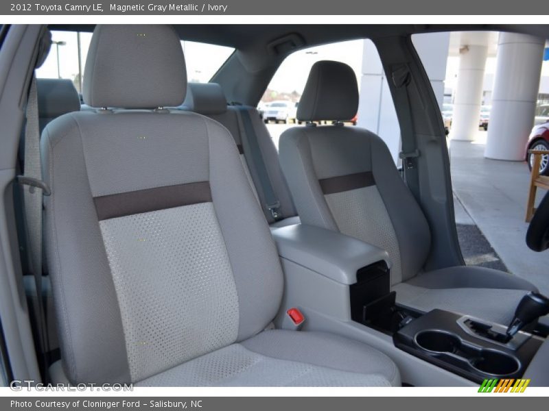 Magnetic Gray Metallic / Ivory 2012 Toyota Camry LE