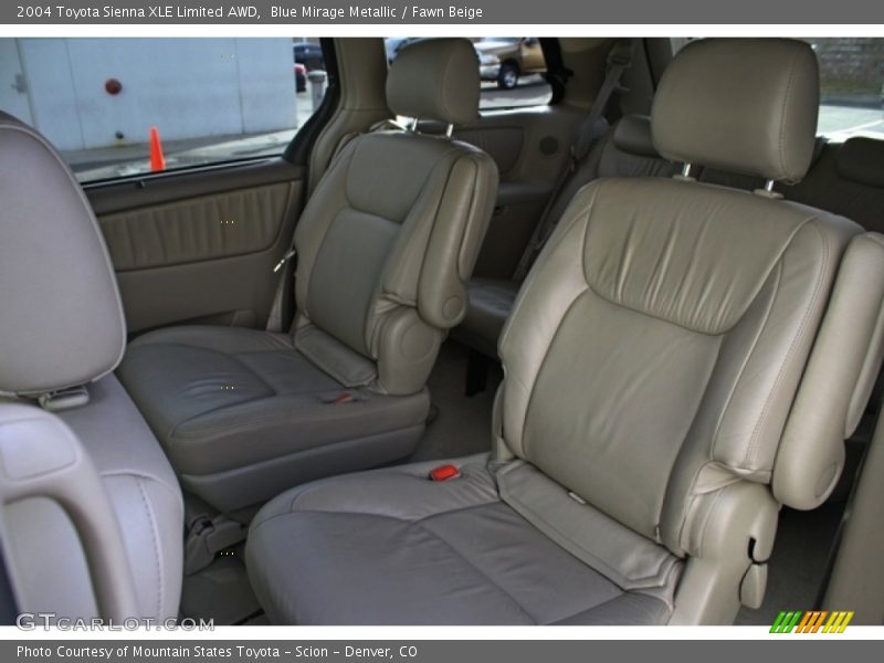 Blue Mirage Metallic / Fawn Beige 2004 Toyota Sienna XLE Limited AWD