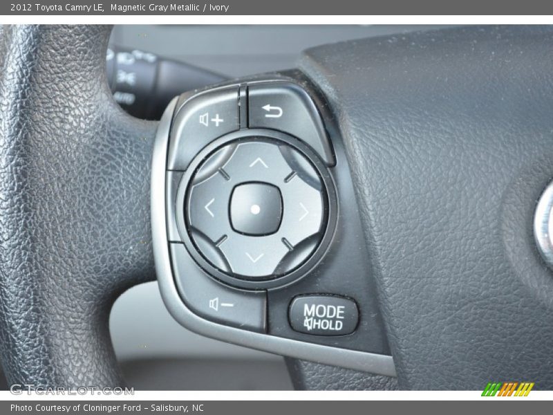 Magnetic Gray Metallic / Ivory 2012 Toyota Camry LE