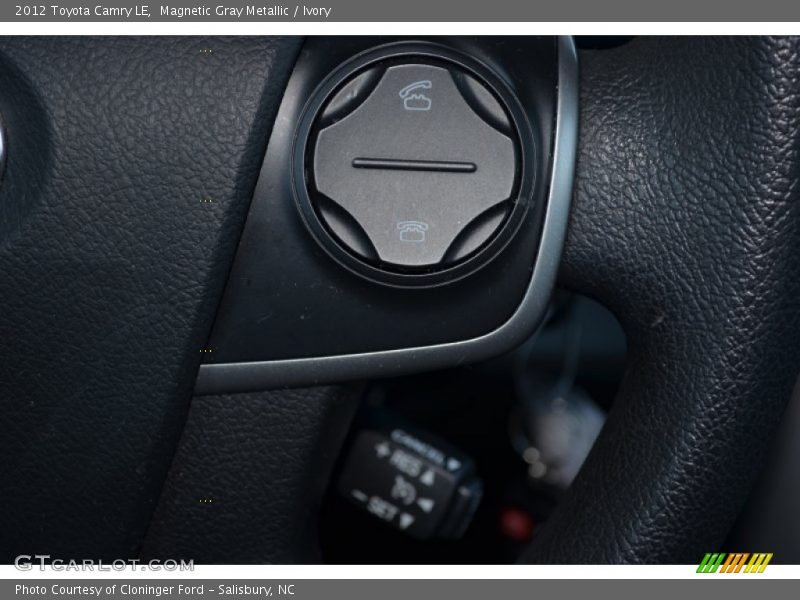 Magnetic Gray Metallic / Ivory 2012 Toyota Camry LE