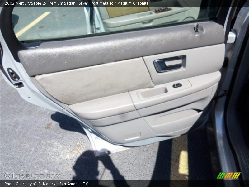 Silver Frost Metallic / Medium Graphite 2003 Mercury Sable LS Premium Sedan