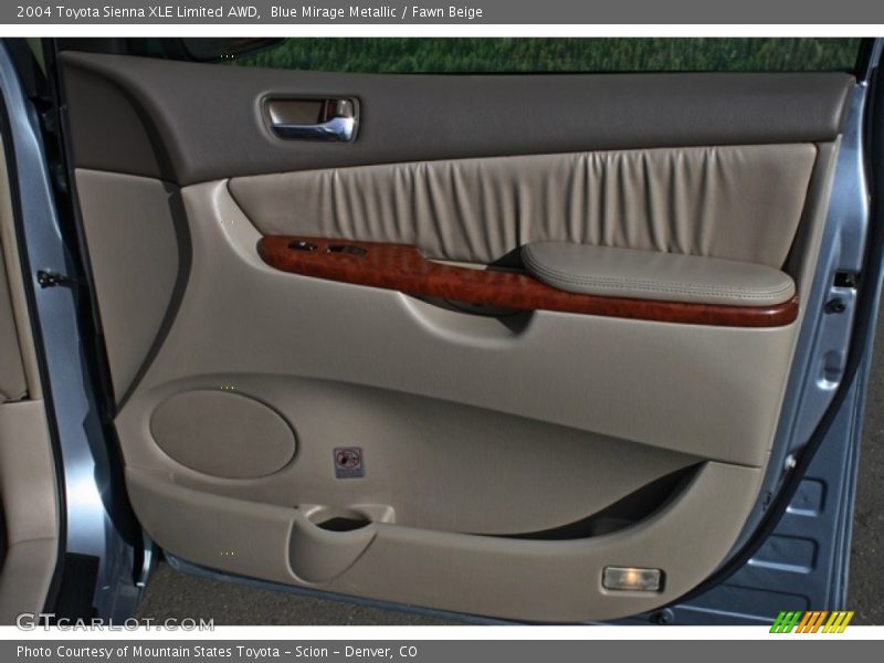 Blue Mirage Metallic / Fawn Beige 2004 Toyota Sienna XLE Limited AWD