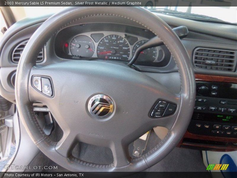 Silver Frost Metallic / Medium Graphite 2003 Mercury Sable LS Premium Sedan