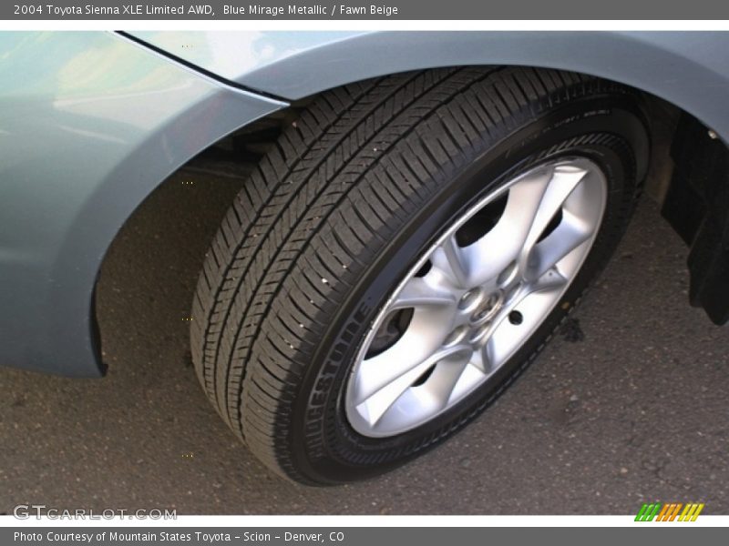 Blue Mirage Metallic / Fawn Beige 2004 Toyota Sienna XLE Limited AWD