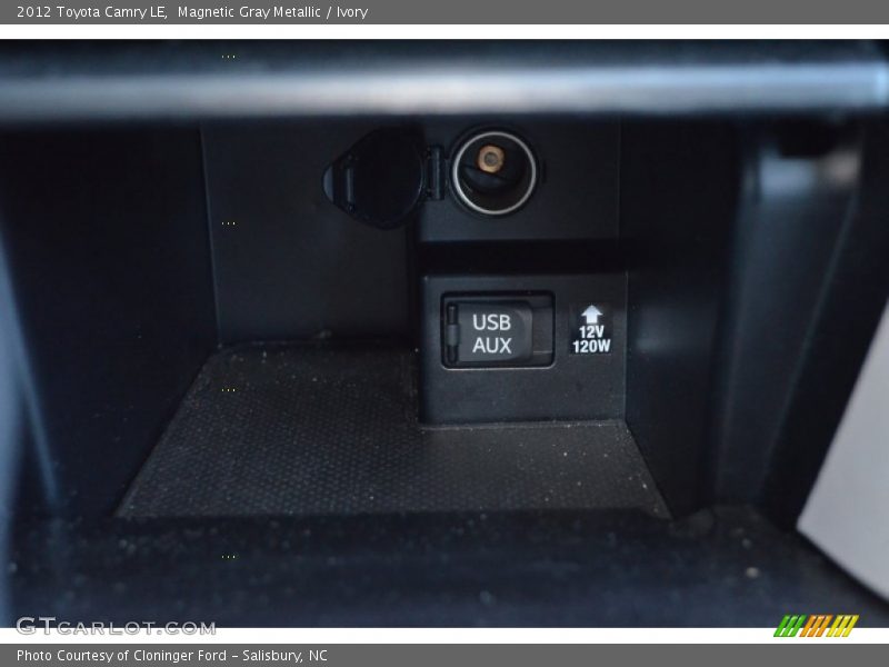 Magnetic Gray Metallic / Ivory 2012 Toyota Camry LE