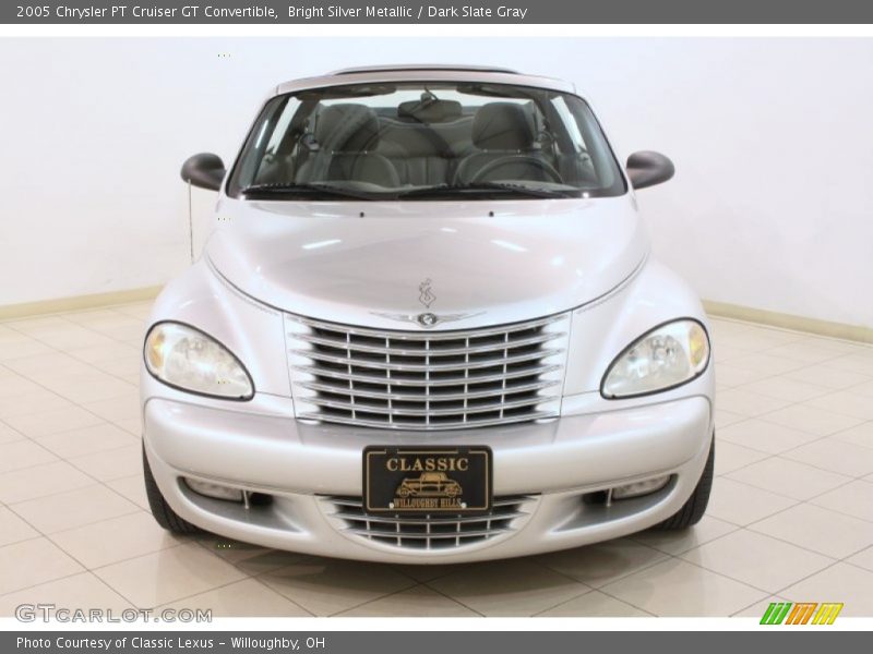 Bright Silver Metallic / Dark Slate Gray 2005 Chrysler PT Cruiser GT Convertible