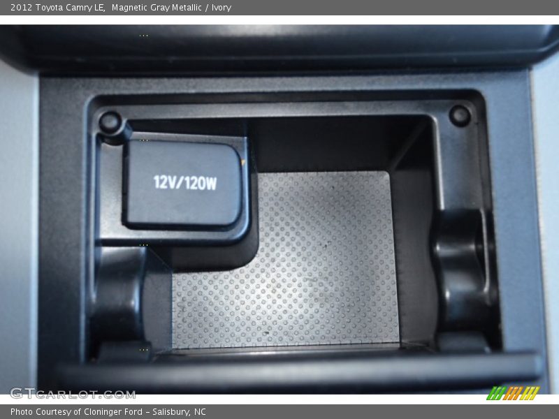 Magnetic Gray Metallic / Ivory 2012 Toyota Camry LE