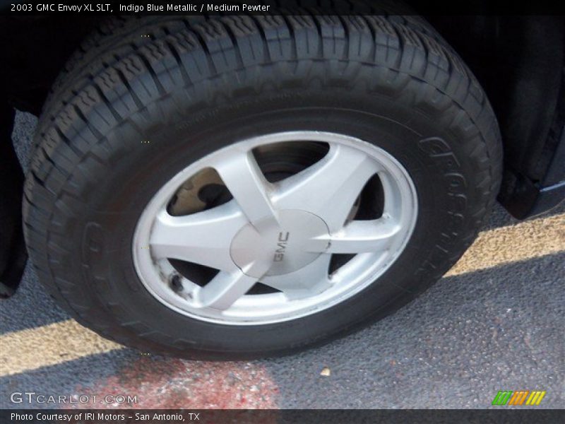 Indigo Blue Metallic / Medium Pewter 2003 GMC Envoy XL SLT