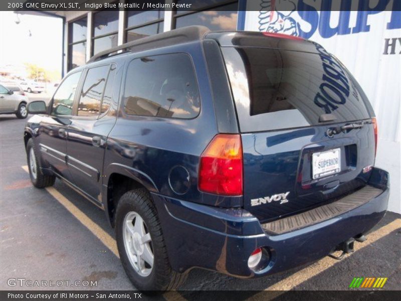 Indigo Blue Metallic / Medium Pewter 2003 GMC Envoy XL SLT
