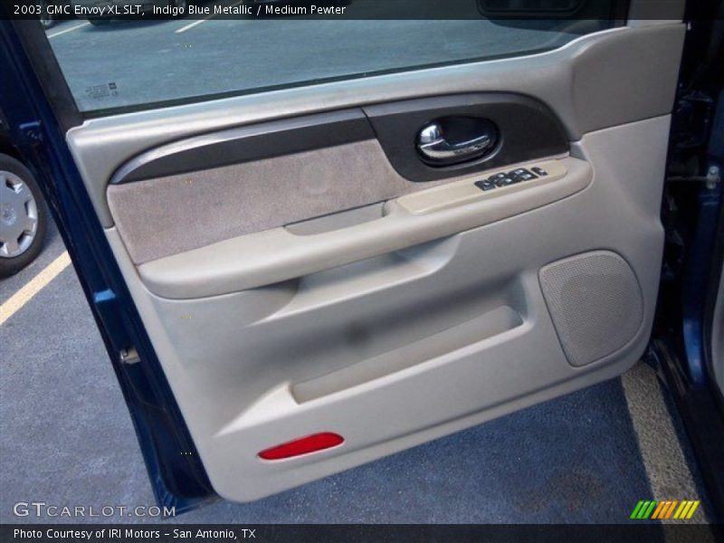 Indigo Blue Metallic / Medium Pewter 2003 GMC Envoy XL SLT