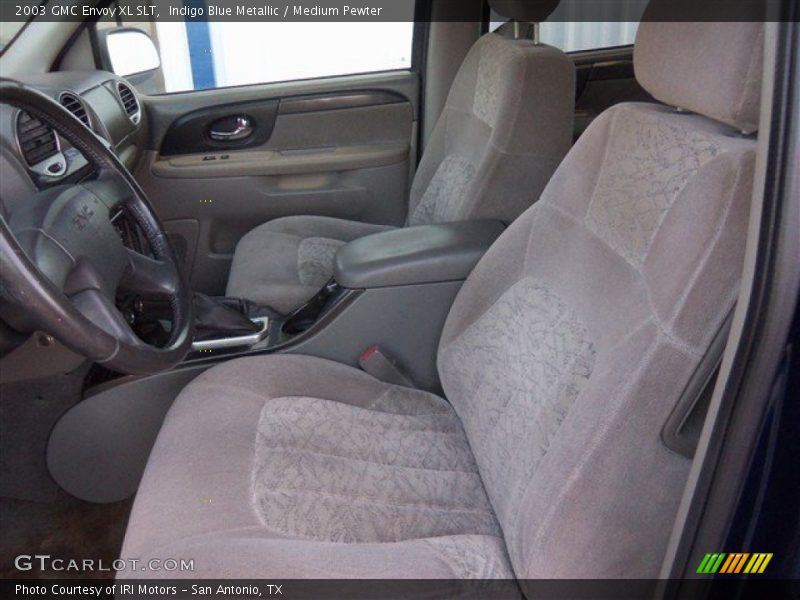 Indigo Blue Metallic / Medium Pewter 2003 GMC Envoy XL SLT