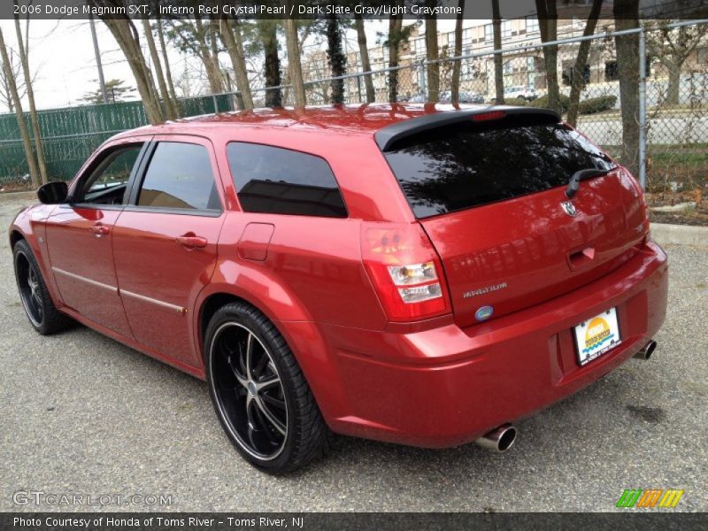 Inferno Red Crystal Pearl / Dark Slate Gray/Light Graystone 2006 Dodge Magnum SXT