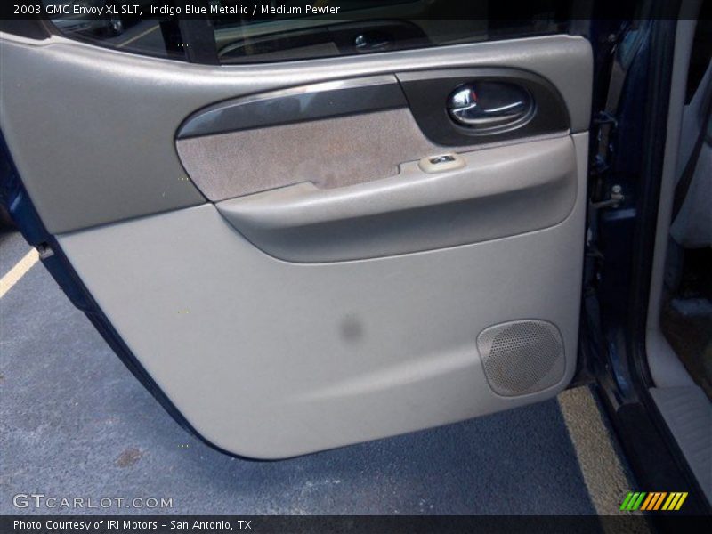 Indigo Blue Metallic / Medium Pewter 2003 GMC Envoy XL SLT