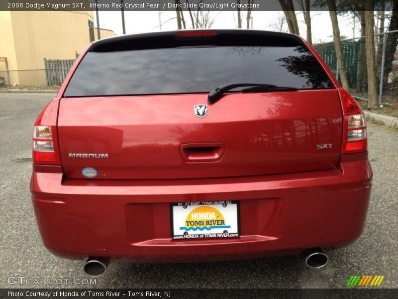 Inferno Red Crystal Pearl / Dark Slate Gray/Light Graystone 2006 Dodge Magnum SXT