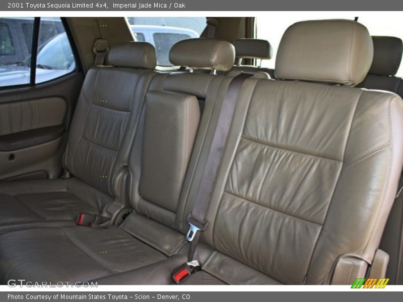 Imperial Jade Mica / Oak 2001 Toyota Sequoia Limited 4x4