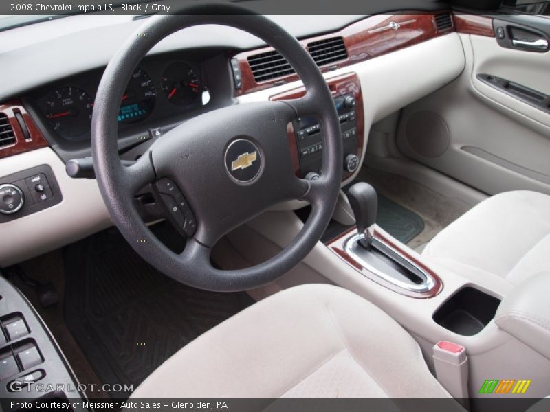 Gray Interior - 2008 Impala LS 