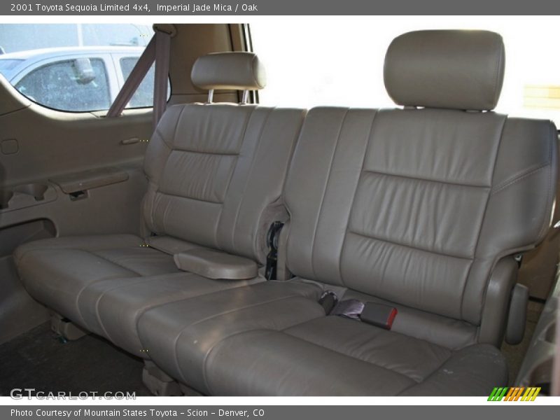 Imperial Jade Mica / Oak 2001 Toyota Sequoia Limited 4x4