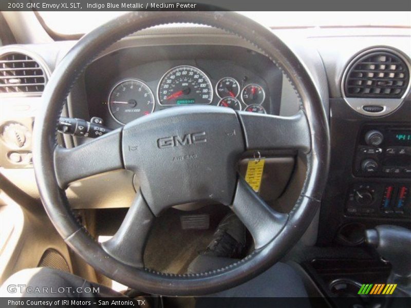 Indigo Blue Metallic / Medium Pewter 2003 GMC Envoy XL SLT