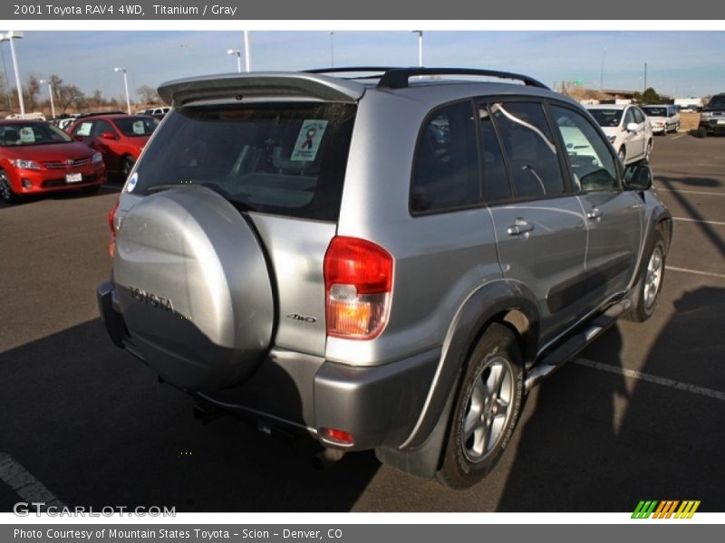 Titanium / Gray 2001 Toyota RAV4 4WD