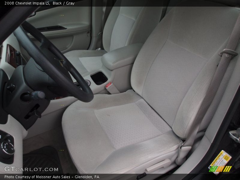  2008 Impala LS Gray Interior