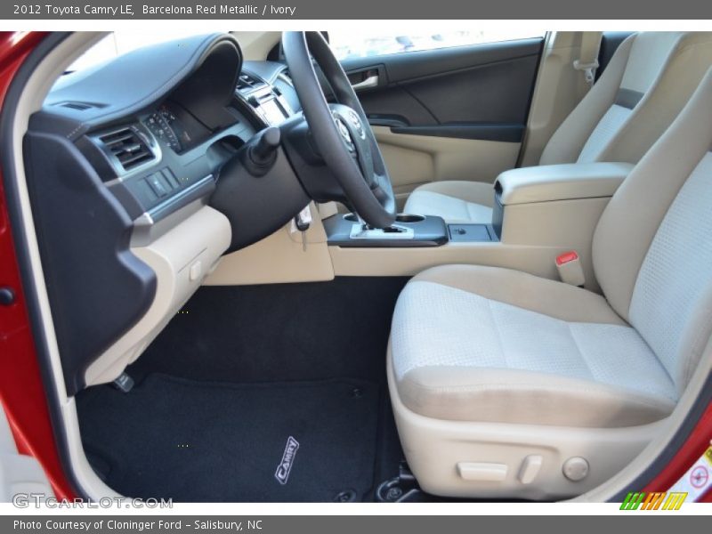 Barcelona Red Metallic / Ivory 2012 Toyota Camry LE