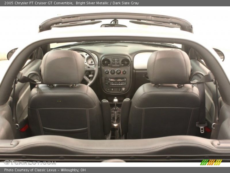 Bright Silver Metallic / Dark Slate Gray 2005 Chrysler PT Cruiser GT Convertible