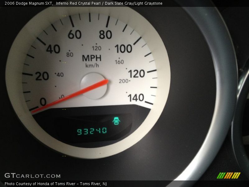 Inferno Red Crystal Pearl / Dark Slate Gray/Light Graystone 2006 Dodge Magnum SXT
