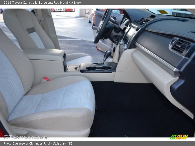 Barcelona Red Metallic / Ivory 2012 Toyota Camry LE