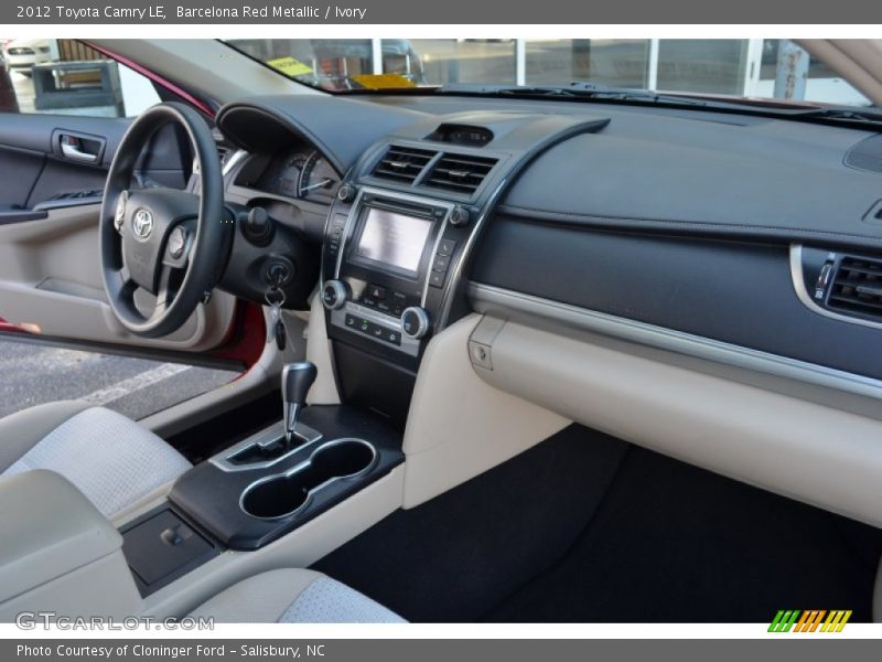 Barcelona Red Metallic / Ivory 2012 Toyota Camry LE