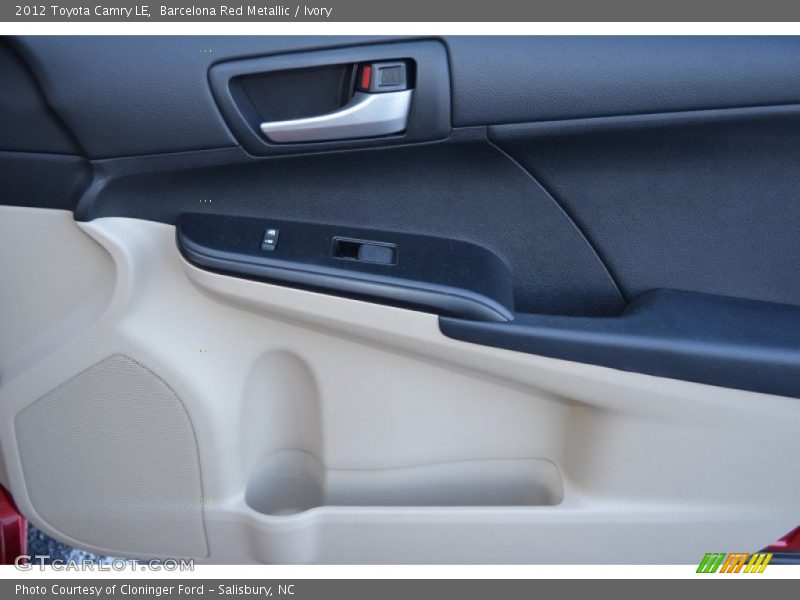 Barcelona Red Metallic / Ivory 2012 Toyota Camry LE