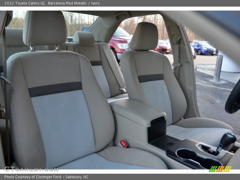 Barcelona Red Metallic / Ivory 2012 Toyota Camry LE