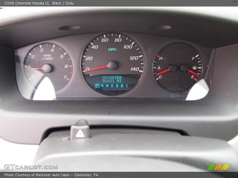  2008 Impala LS LS Gauges