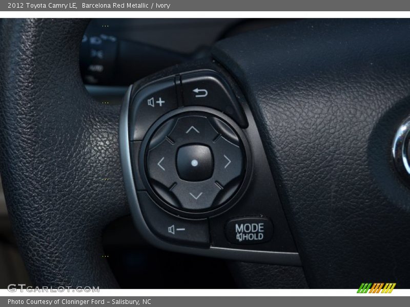 Barcelona Red Metallic / Ivory 2012 Toyota Camry LE