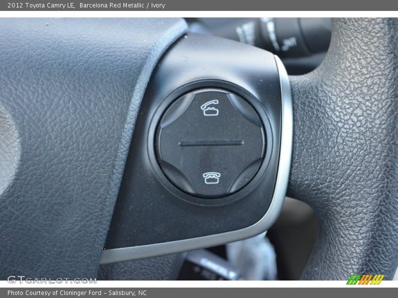 Barcelona Red Metallic / Ivory 2012 Toyota Camry LE