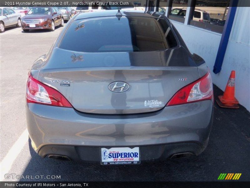Nordschleife Gray / Black Cloth 2011 Hyundai Genesis Coupe 2.0T