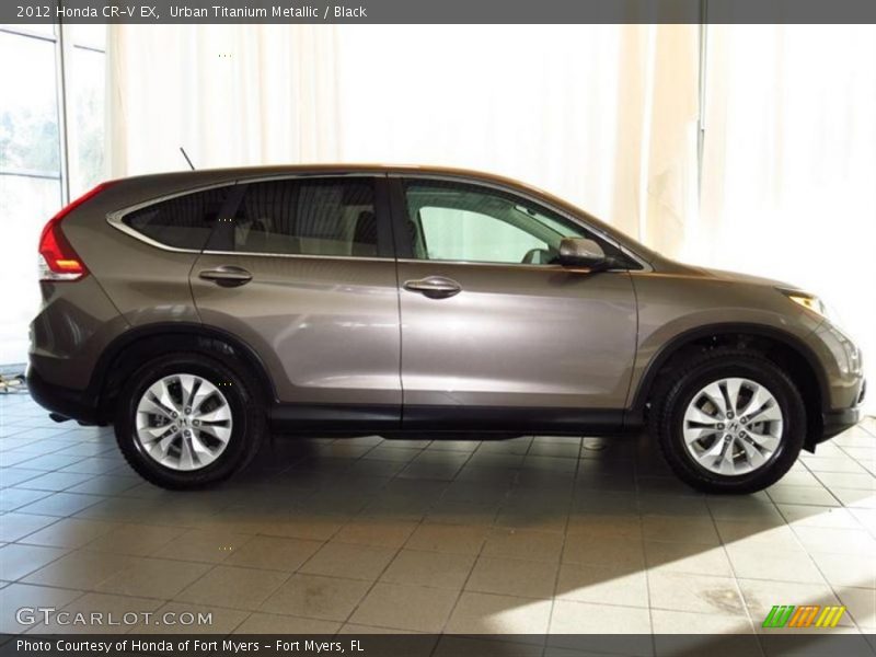 Urban Titanium Metallic / Black 2012 Honda CR-V EX