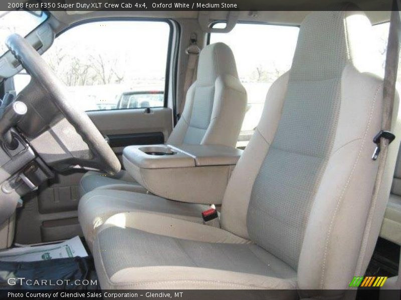 Front Seat of 2008 F350 Super Duty XLT Crew Cab 4x4