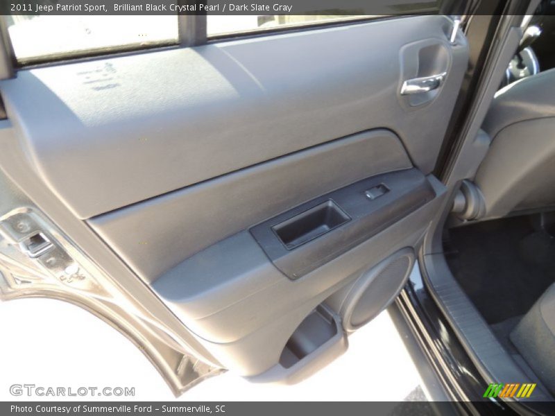 Brilliant Black Crystal Pearl / Dark Slate Gray 2011 Jeep Patriot Sport