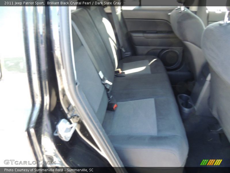Brilliant Black Crystal Pearl / Dark Slate Gray 2011 Jeep Patriot Sport