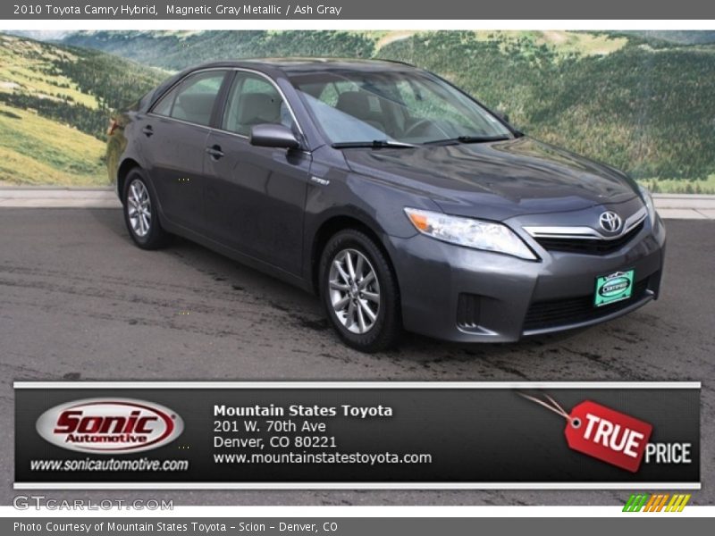 Magnetic Gray Metallic / Ash Gray 2010 Toyota Camry Hybrid