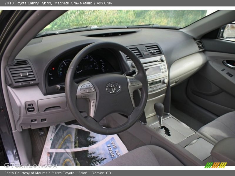 Magnetic Gray Metallic / Ash Gray 2010 Toyota Camry Hybrid