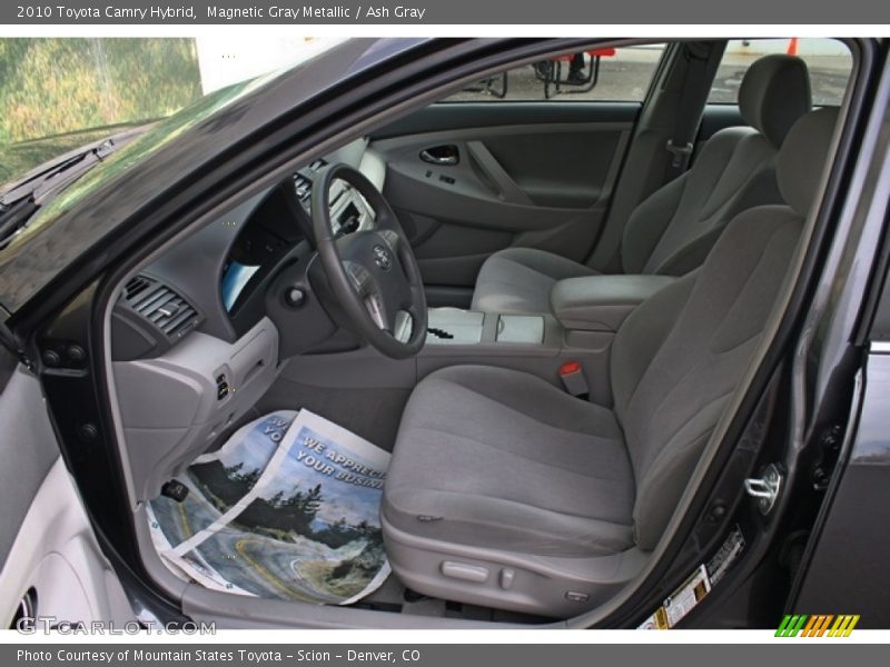 Magnetic Gray Metallic / Ash Gray 2010 Toyota Camry Hybrid