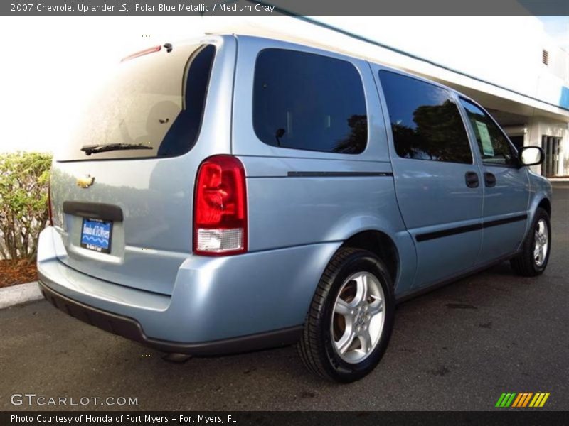 Polar Blue Metallic / Medium Gray 2007 Chevrolet Uplander LS