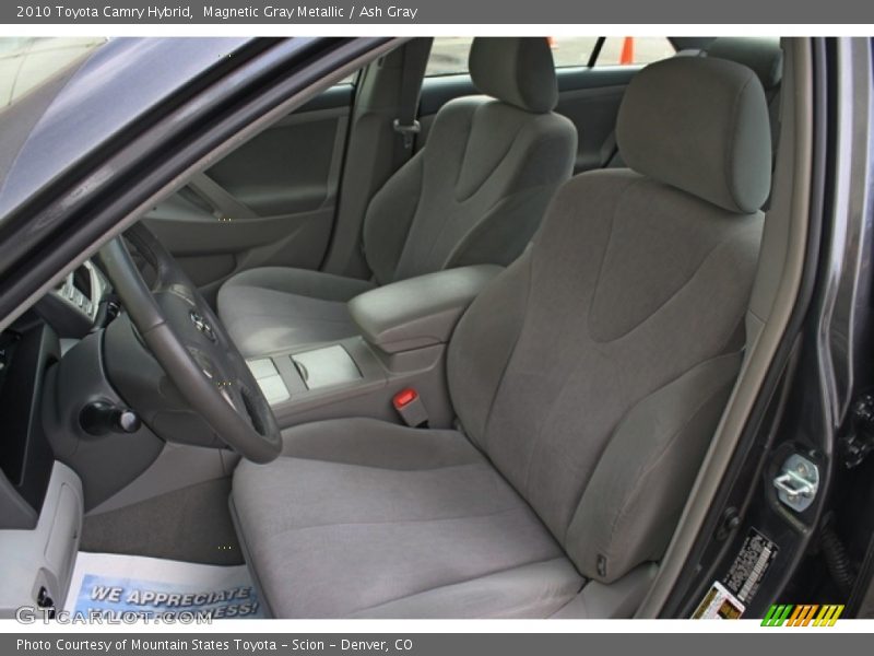 Magnetic Gray Metallic / Ash Gray 2010 Toyota Camry Hybrid