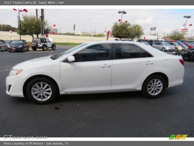 Super White / Ash 2012 Toyota Camry LE